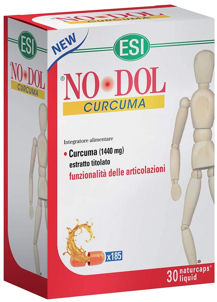 NO DOL CURCUMA 30 CÁPSULAS ESI - RÁPIDA ABSORCIÓN