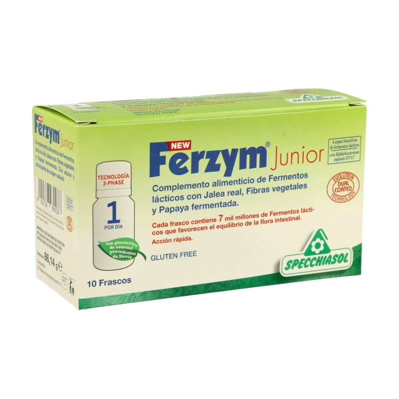 FERZYM JUNIOR 10 AMPOLLAS SPECCHIASOL