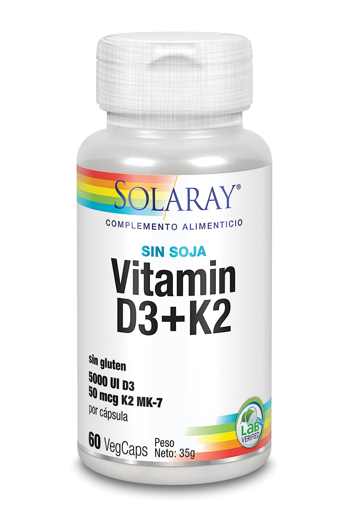 COMPRA VITAMINA D3 + K2 SOLARAY - HERBOLARIO ONLINE VIDAMASSANA
