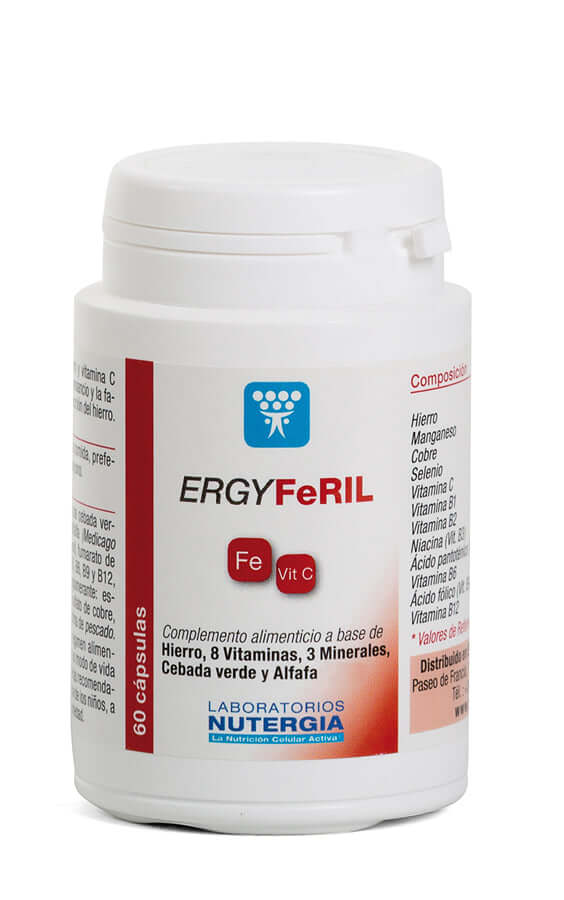 ERGYFERIL 60 CAP NUTERGIA