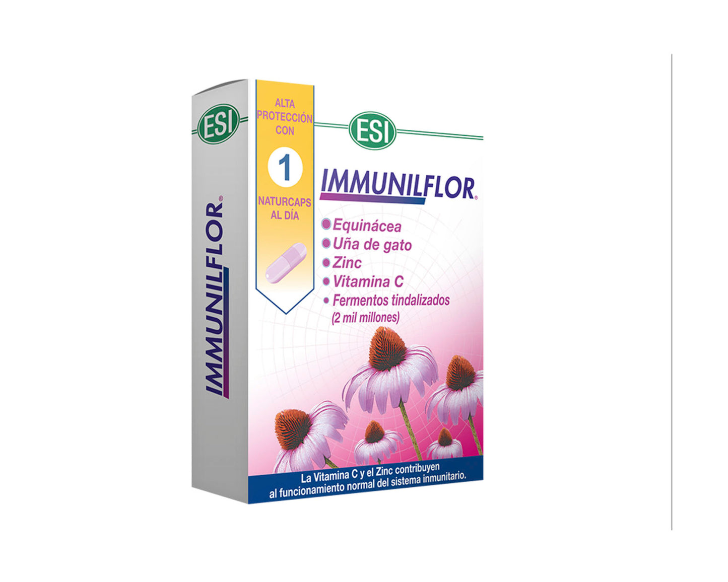 IMMUNILFLOR 30 CÁPSULAS ESI - PRODUCTO PARA EL SISTEMA INMUNITARIO